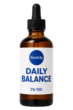 Daily Balance - טיפות לאיזון לחץ דם וסוכר